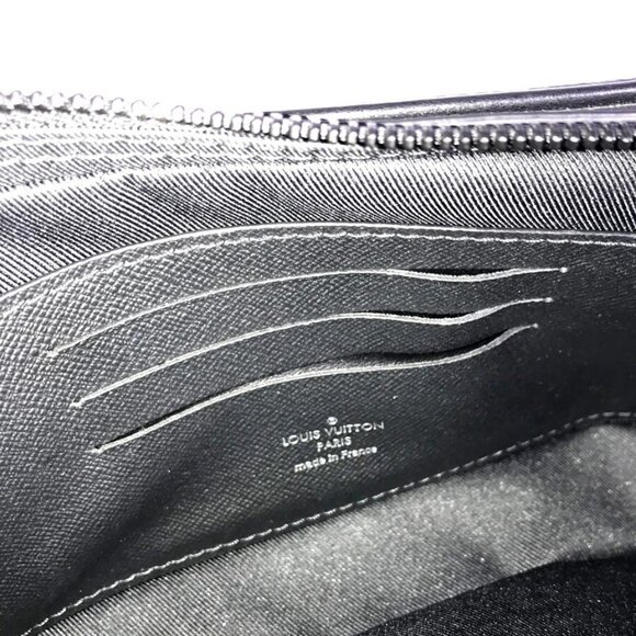 LOUIS VUITTON Monogram Eclipse Pochette Volga M68321 Second bag - Picture 12 of 15